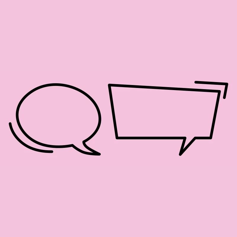 Comic speech bubbles