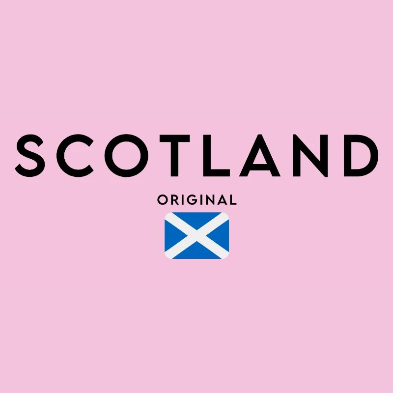 J’adore l’Ecosse, le drapeau écossais