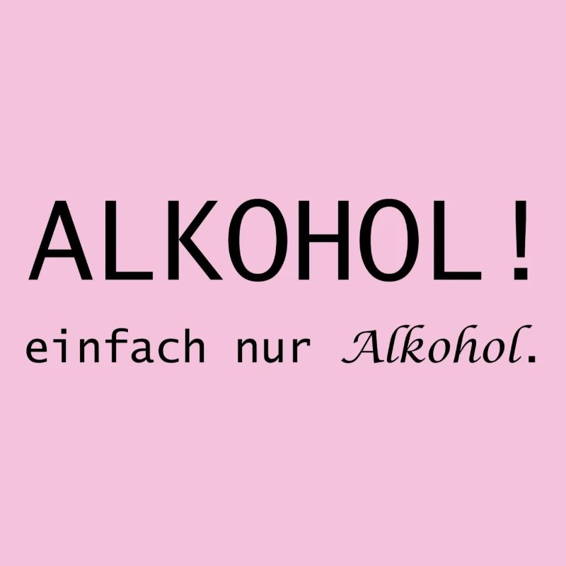 De l’alcool ! Juste de l’alcool en train de dire