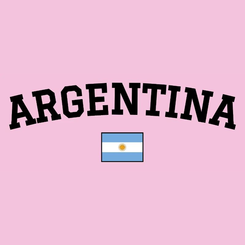 Drapeau argentin Noir