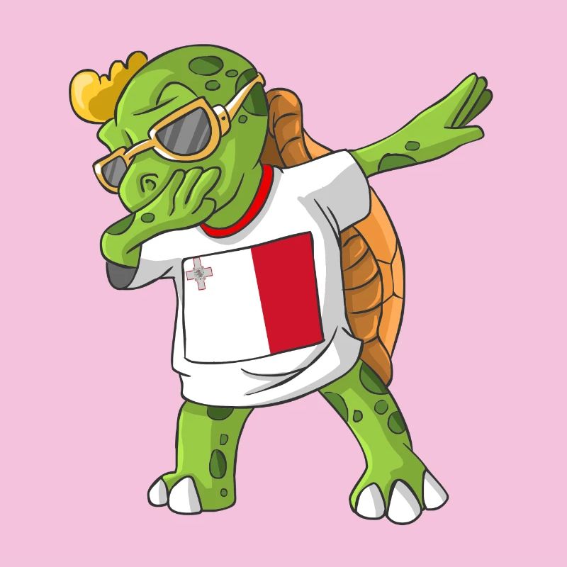Malta Dabbing Schildkröte