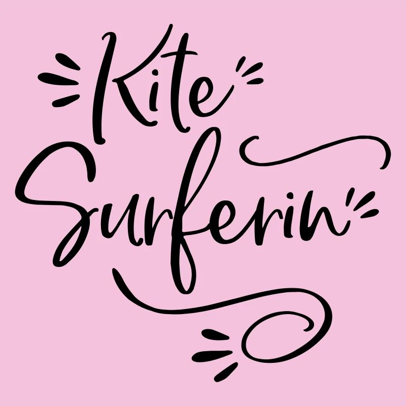 Kitesurferin Kite surfen Geschenk