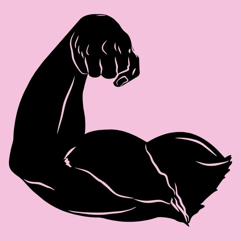 Schattenbild des Arms