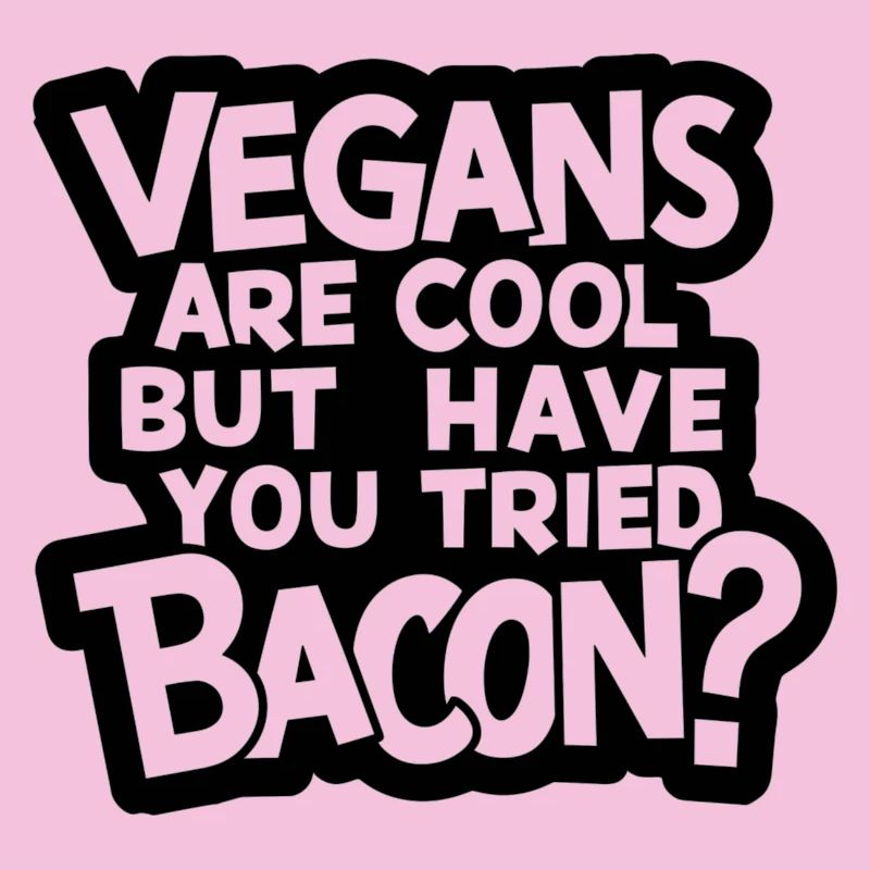 Les végétaliens, c’est cool, mais avez-vous essayé le bacon ?