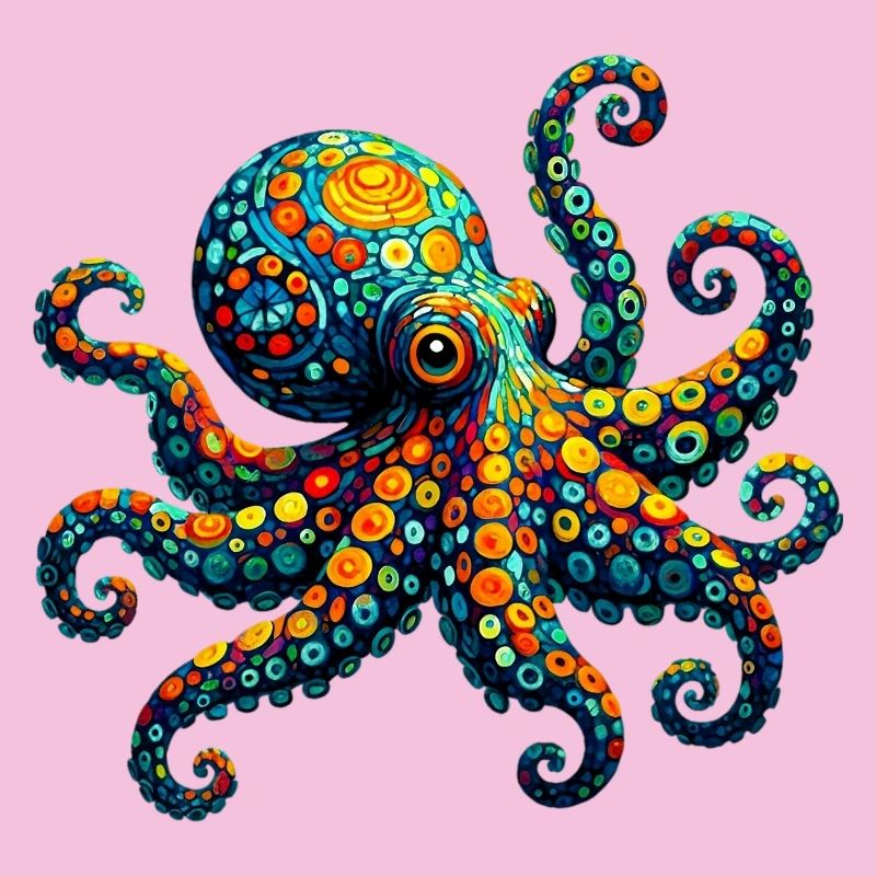 Oktopus van Gogh