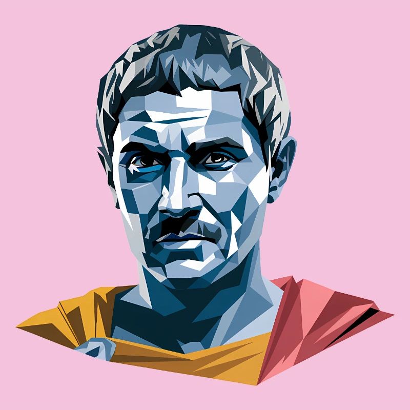 Caesar - Cooles Geschichtslogo