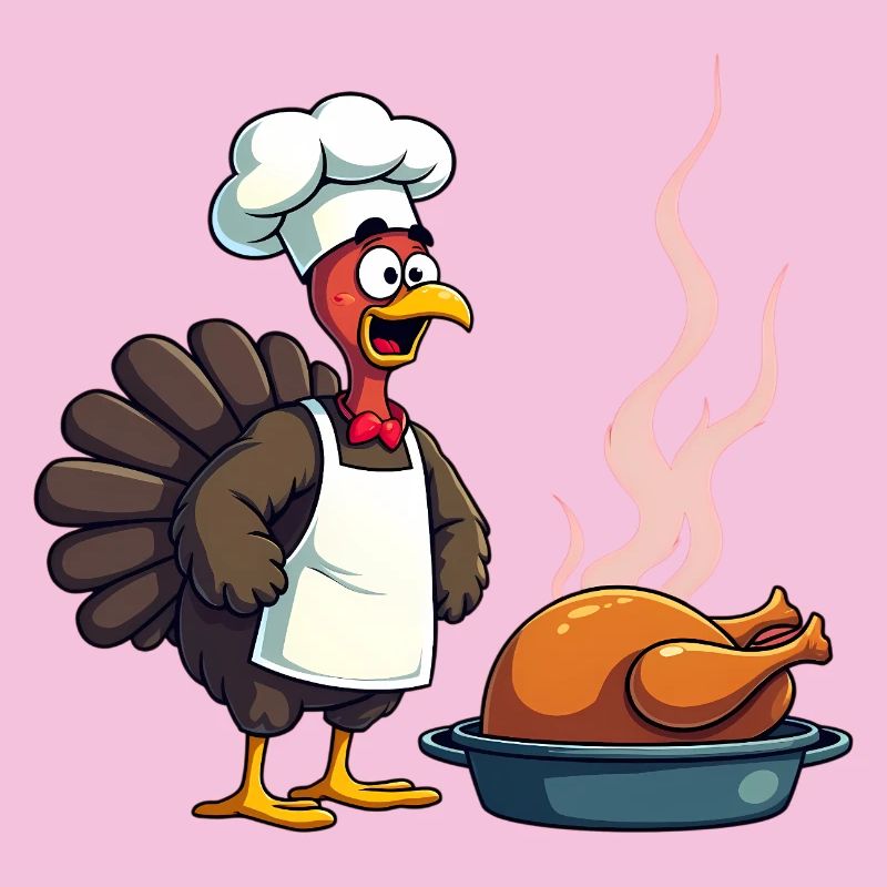 Cuisinier de dinde de Thanksgiving
