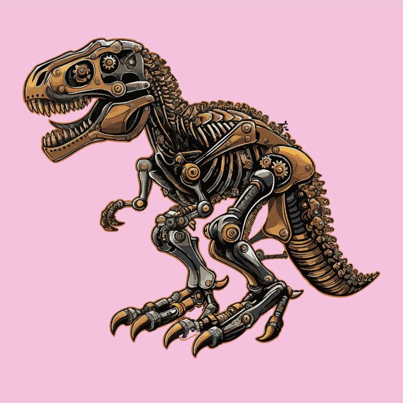 Mechanical metal T-Rex