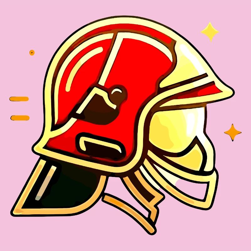 Casque de pompier