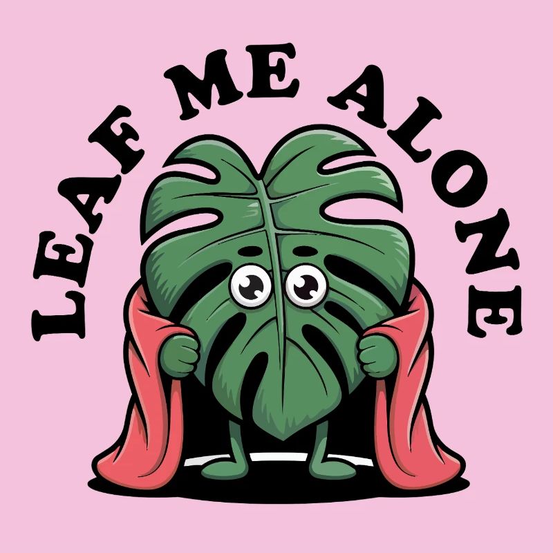 Leave Me Alone Monstera Hero, Leaf with Cape