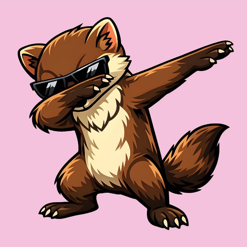 Dabbing Marten