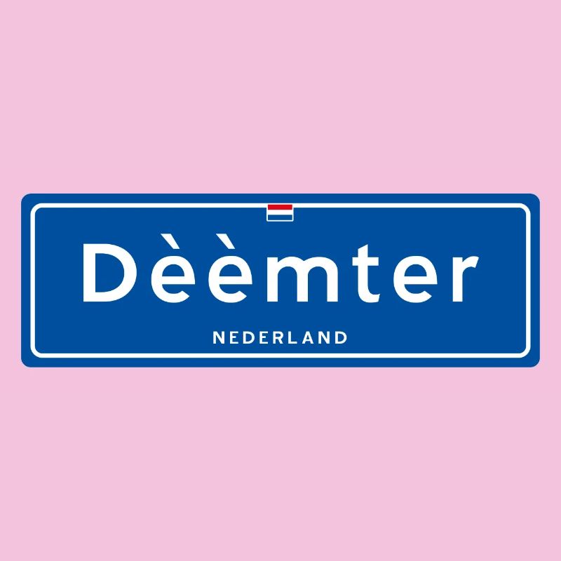 Panneau de nom de lieu Dèèèmter (Deventer)