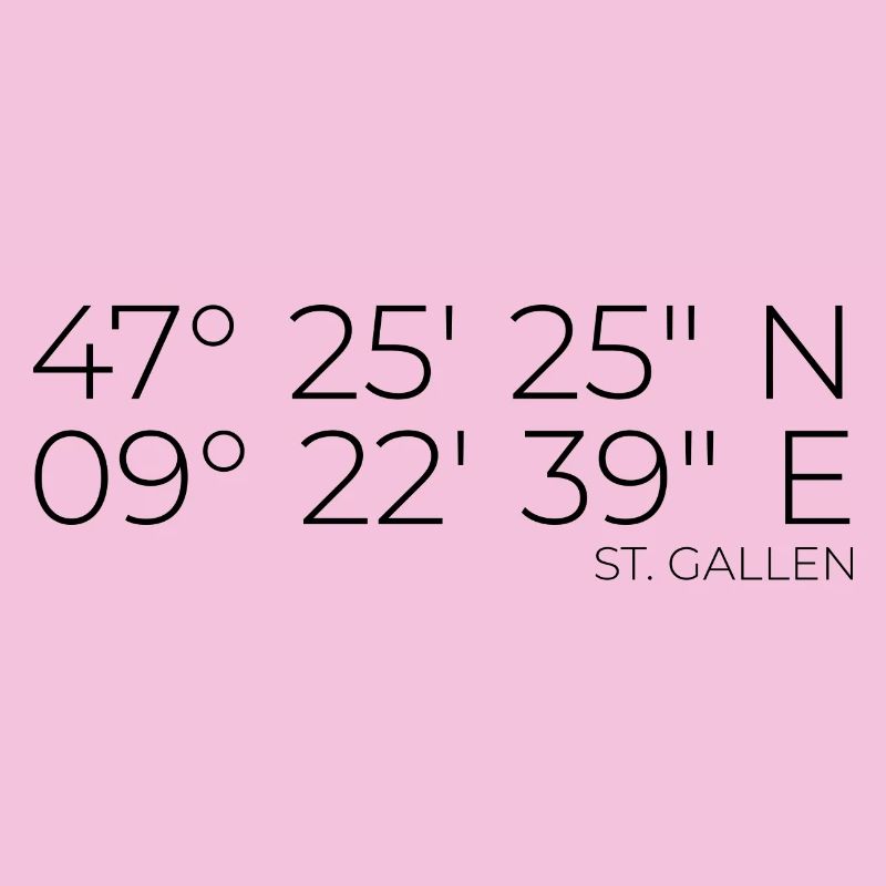 Coordinates St. Gallen