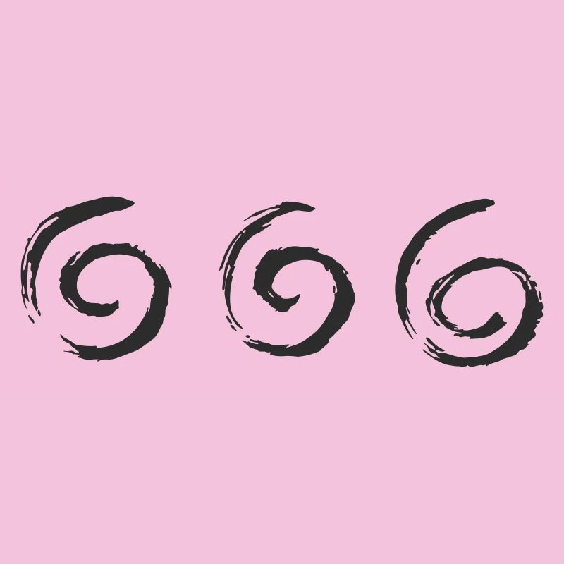 Cercles triples à pinceaux
