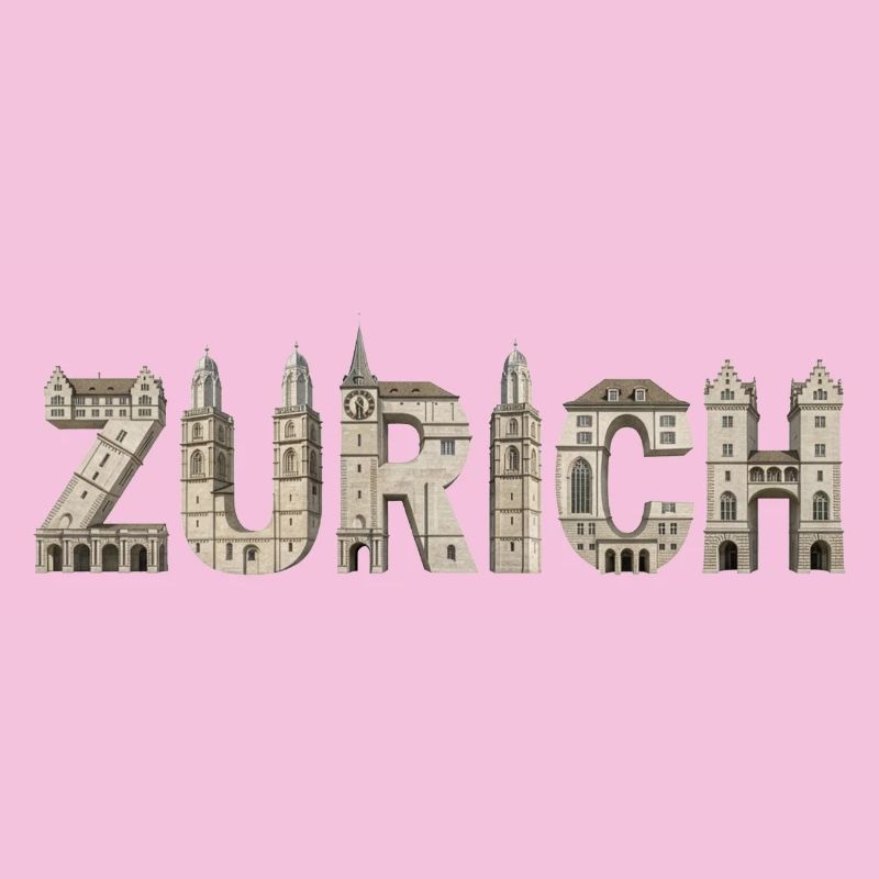 Zurich Architecture Typography