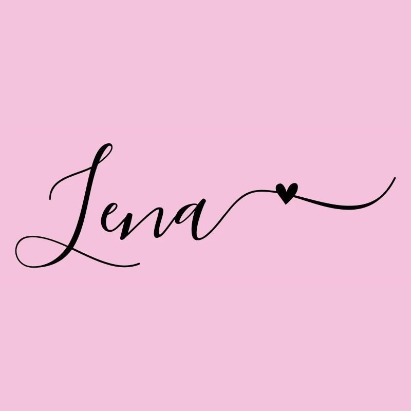Lena Last name First name Decorative