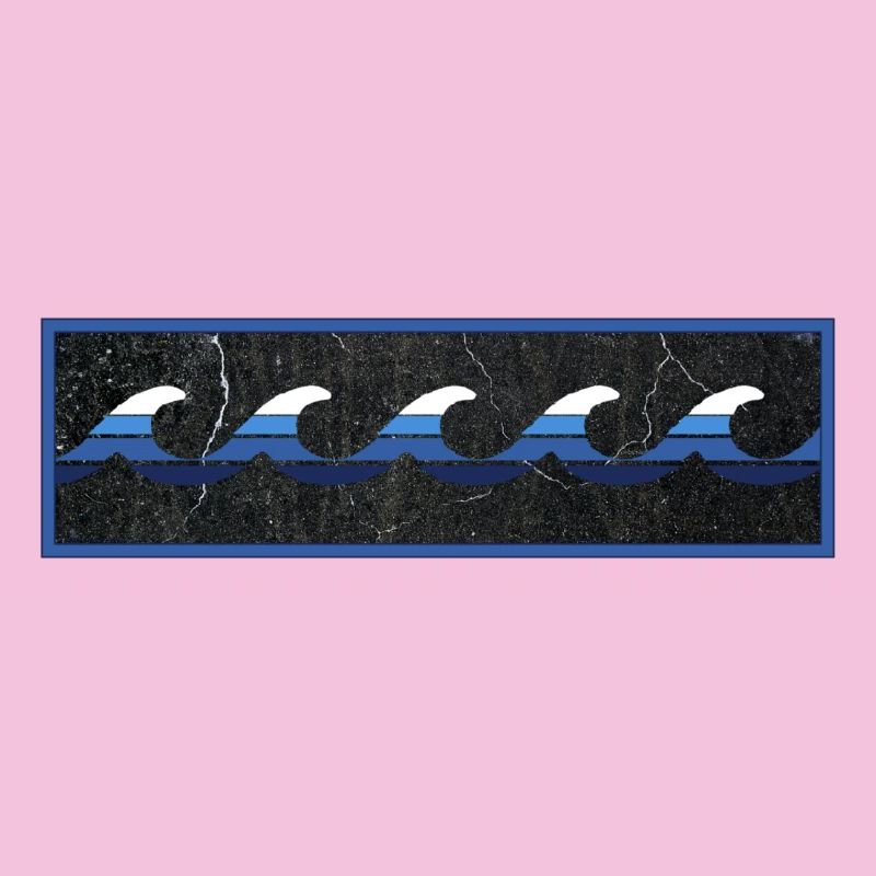 Surfer Logo Blau