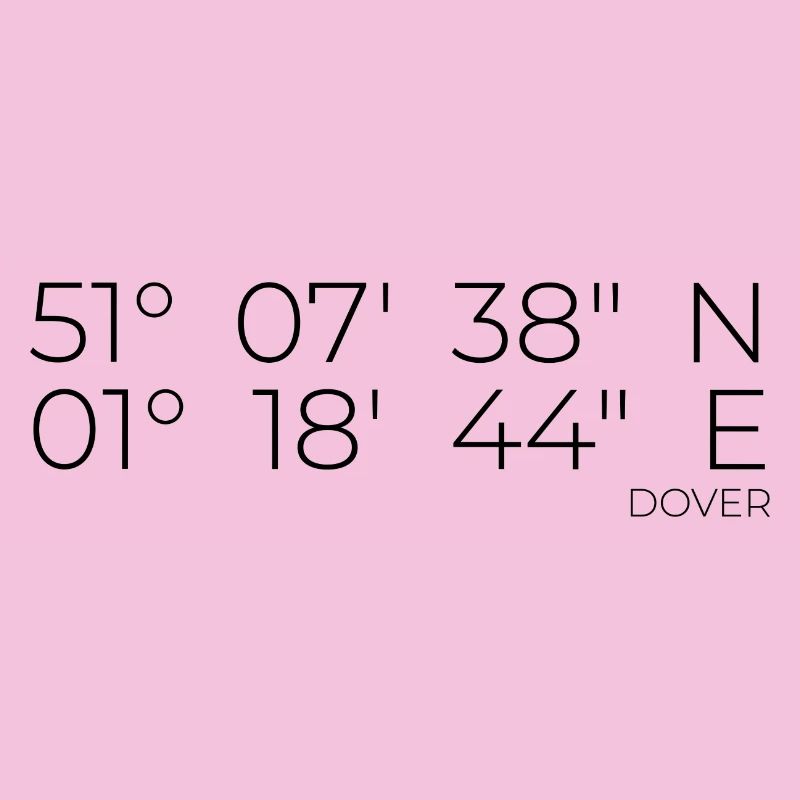 Coordinates Dover Engand