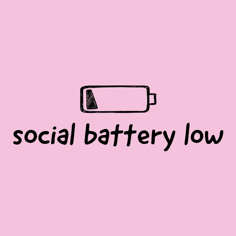 social battery low