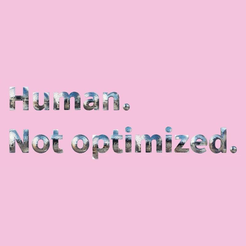 Human. Not optimized.