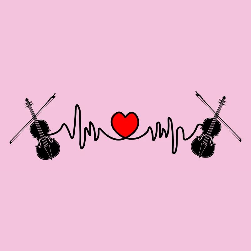 Cardio Herzfrequenz Violine