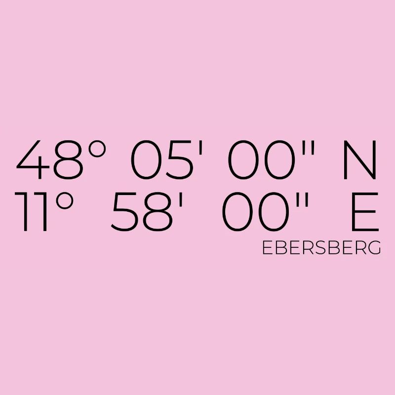 Coordinates Ebersberg, Bavaria