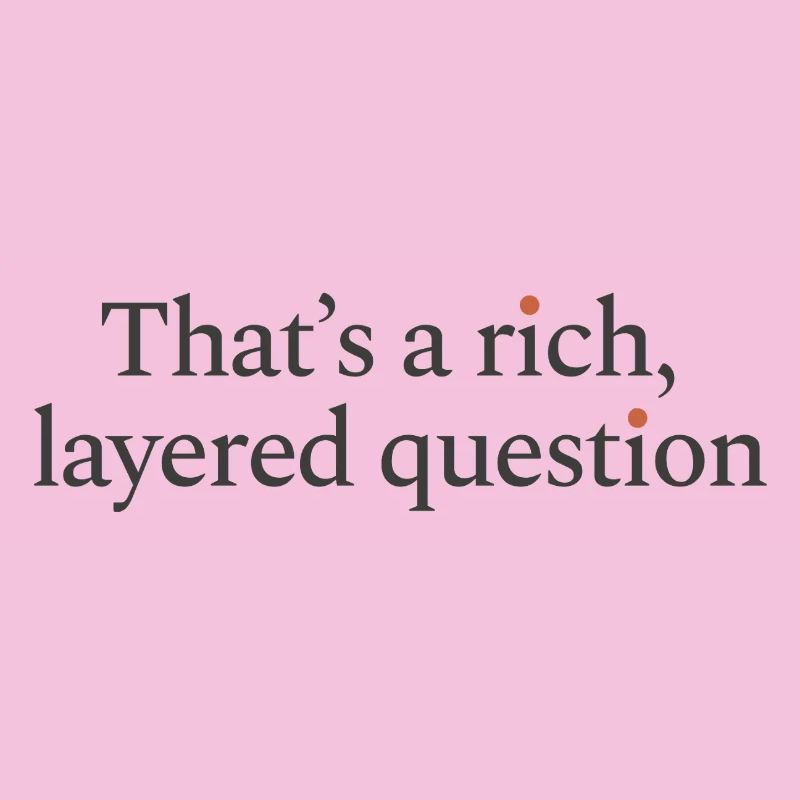 That is a rich, layered question