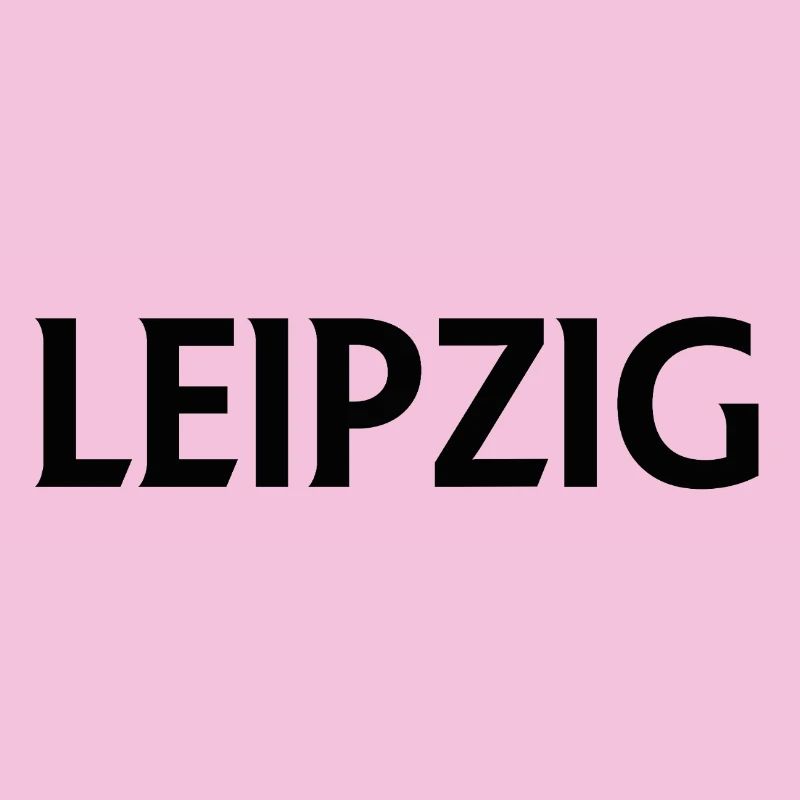 Leipzig – Deutschland Textdesign