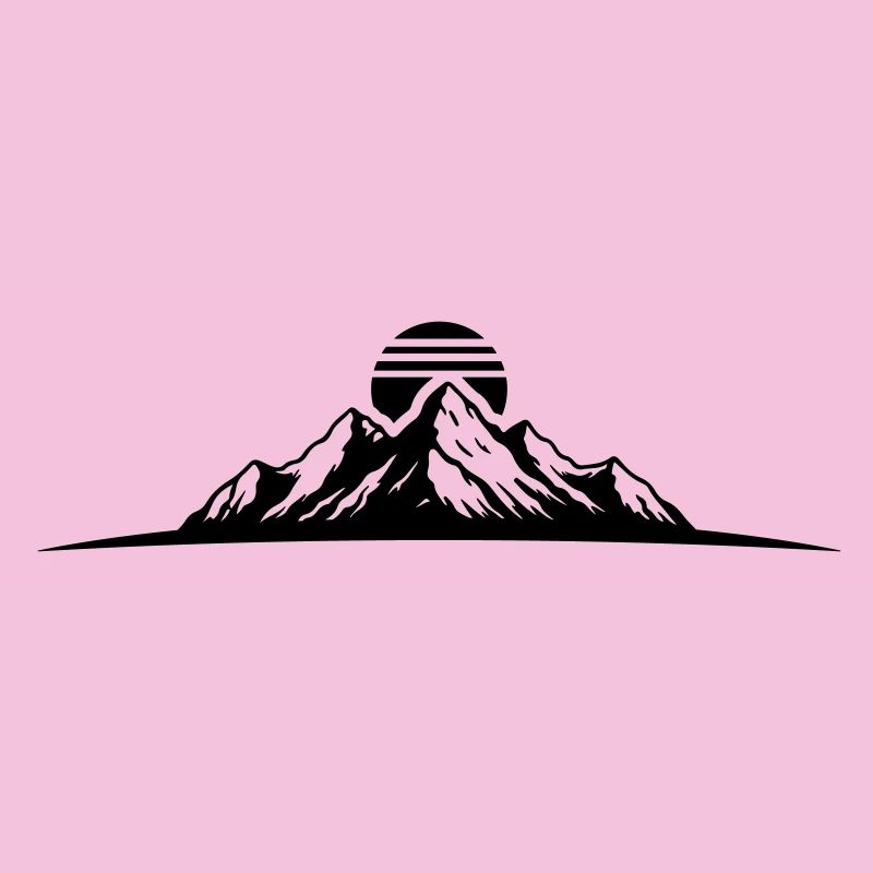Mountains Summit Silhouette