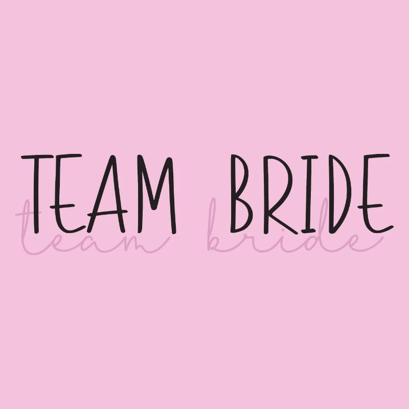 Team Bride Hochzeit Junggesellenabschied Geschenk