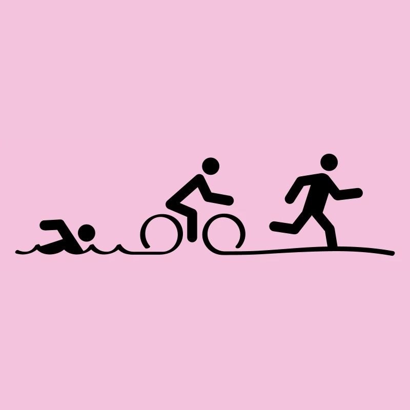 Triathlon, triathlon, natation, cyclisme et course à pied