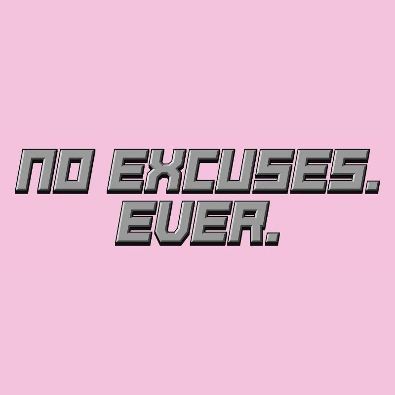 Aucune excuse - Jamais - Chemise statement