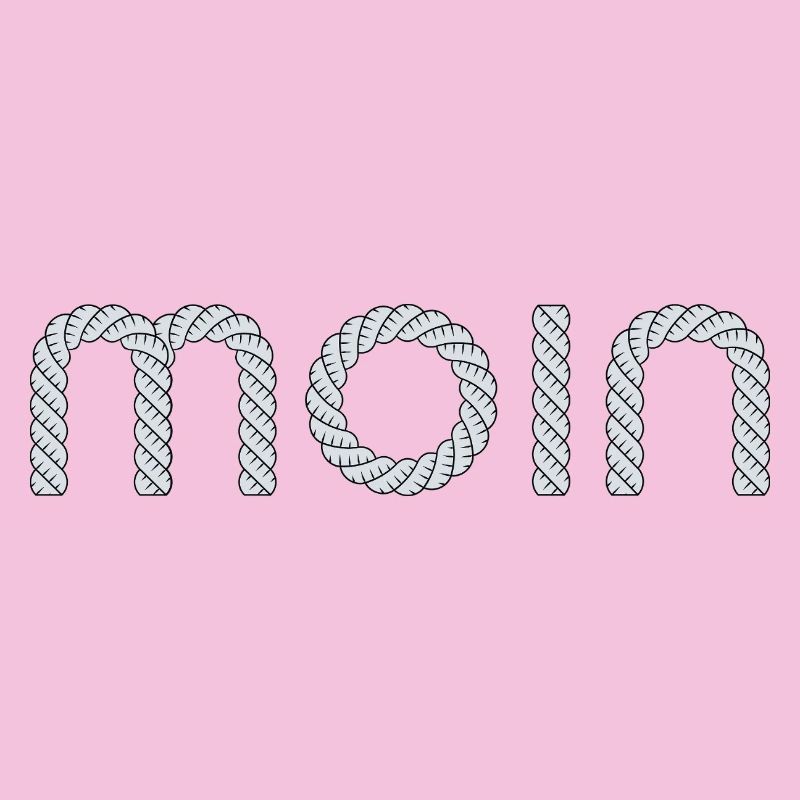 Moin Schriftzug
