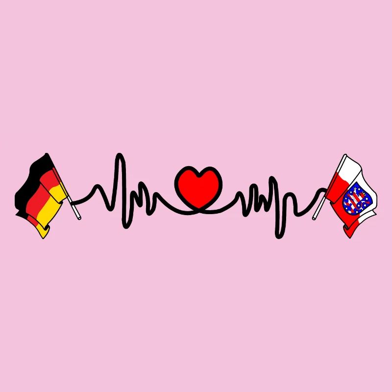 Cardio heart Flag Germany, Thuringia