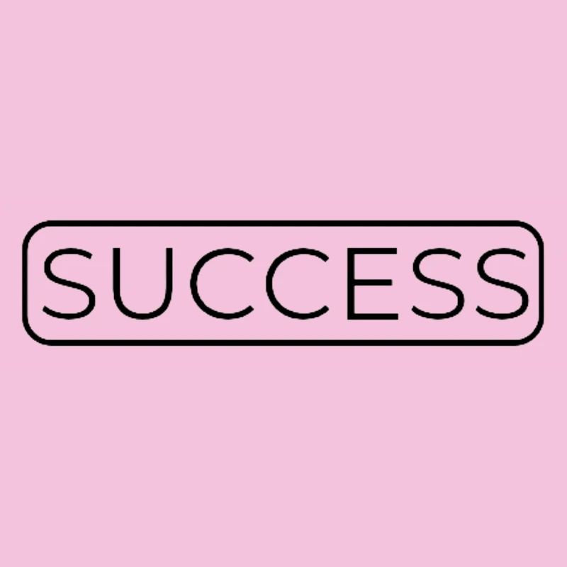 Conception typographique minimaliste à succès