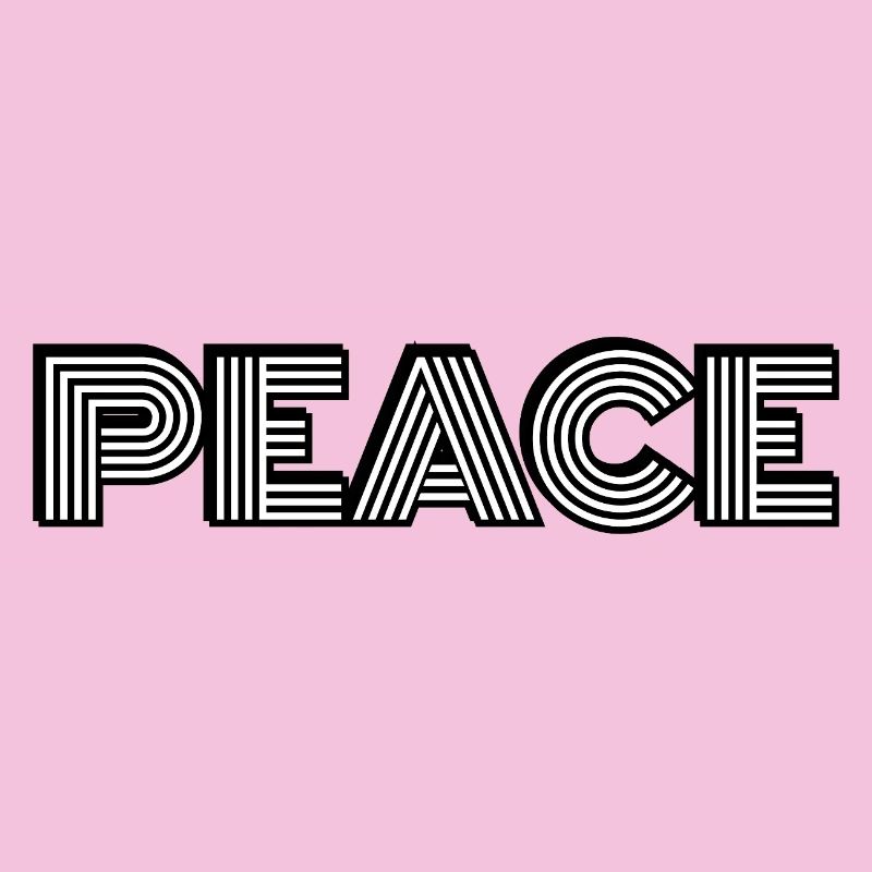 Peace Retro Bold Typography