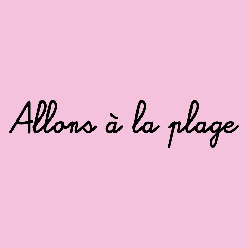 Allons à la plage - Vamos a la playa