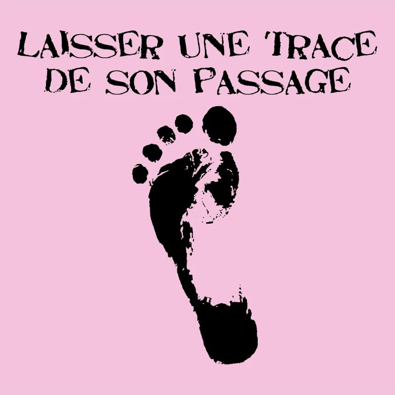 Empreinte de pied noir