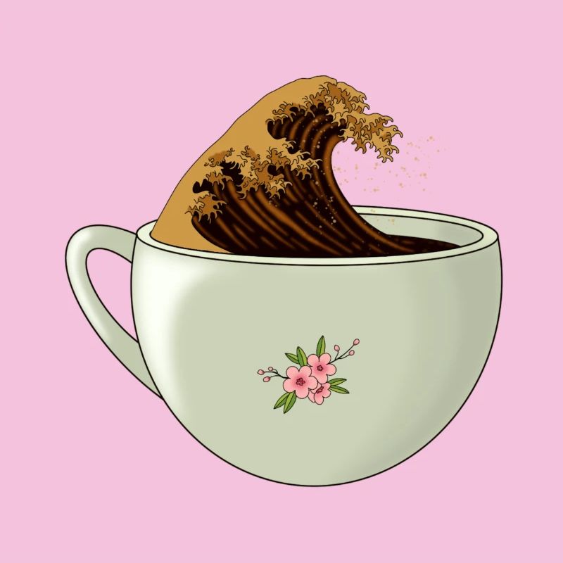 Die große Welle Koffein