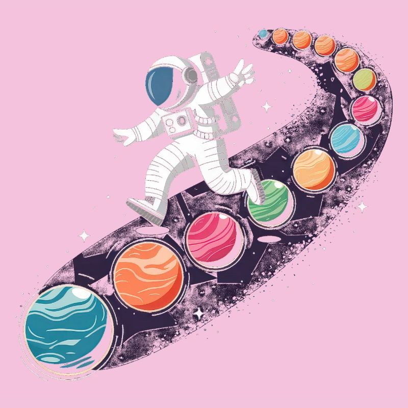 Conception d'astronautes d'aventure spatiale pour enfants