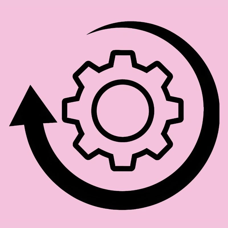 Rotation Wheel Logo Image