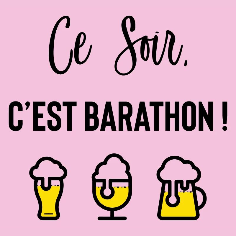Heute Abend ist ein Barathon!
