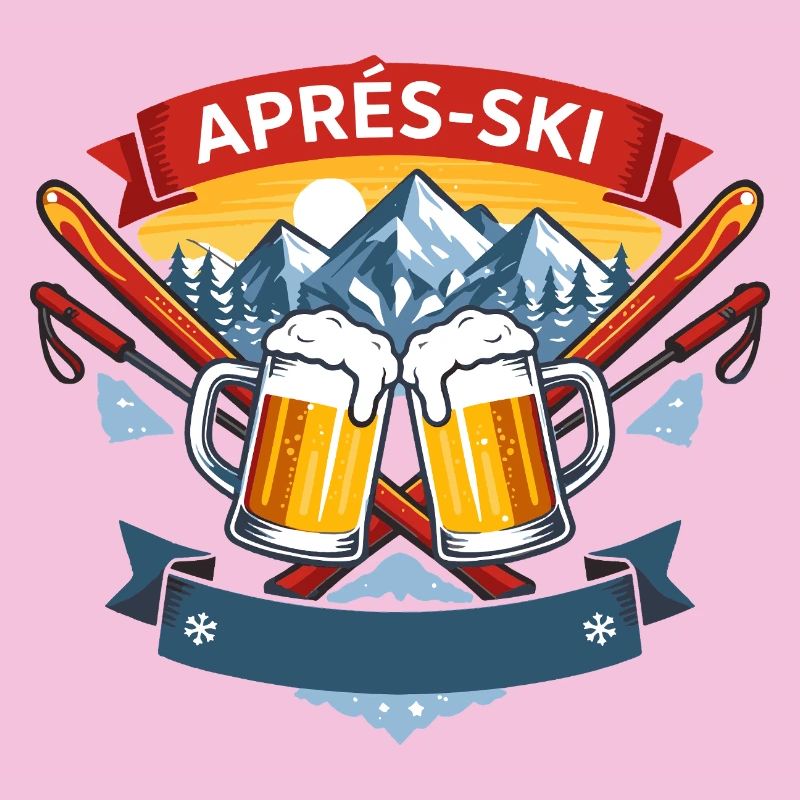 Apres Ski Comic Design