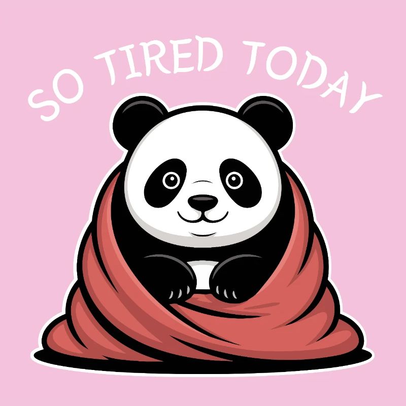 Panda Cuddle Dream Under Blanket