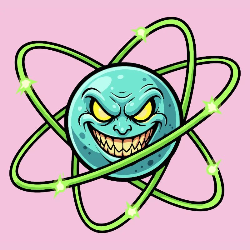 Grim Moon with Atomic Ring