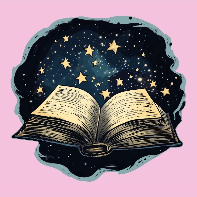 Buch mit Sternen