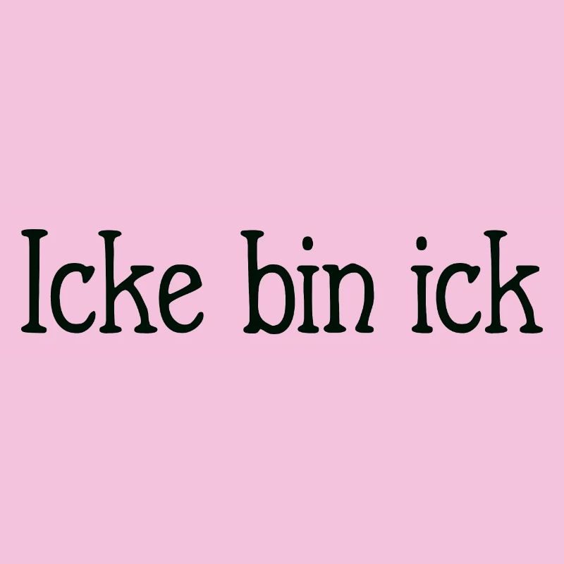 Icke bin ick Berlin