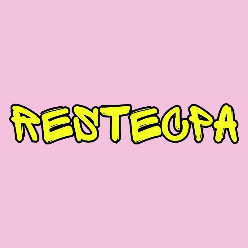 RESTECPA – Graffiti de design de texte drôle d’argot de rue