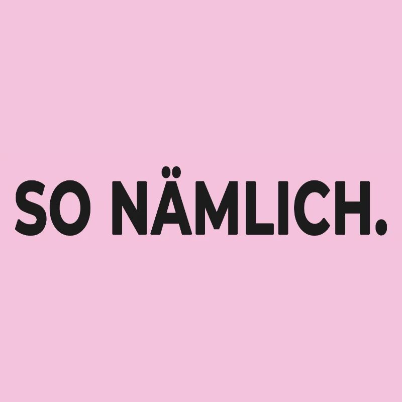 THAT'S HOW IT IS. – Minimalist statement design