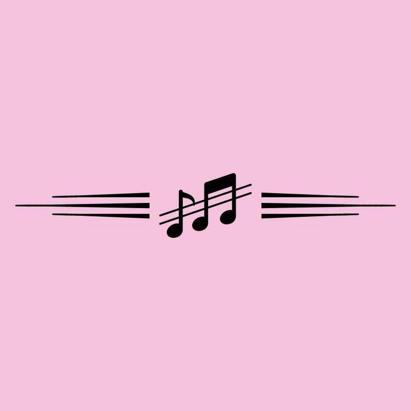Ligne de notes de musique